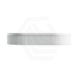 580x360x100mm Fienza Eleanor Oval Above Counter Ceramic Basin Fluted Matt White