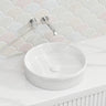 410x410x100mm Fienza Eleanor Round Fluted Above Counter Ceramic Basin In Various Colour