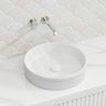 410x410x100mm Fienza Eleanor Round Fluted Above Counter Ceramic Basin In Various Colour