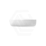 400x395x100mm Fienza Pebble Small Above Counter Ceramic Basin Slim Edge Gloss White