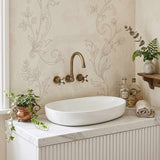 Fienza Pebble Large Above Counter Ceramic Basin Slim Edge 650x400x100mm - Variant Colour