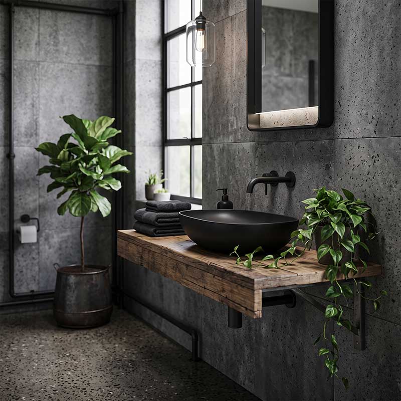 Fienza Pebble Large Above Counter Ceramic Basin Slim Edge 650x400x100mm - Variant Colour