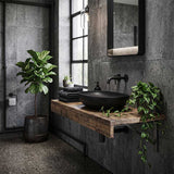 Fienza Pebble Large Above Counter Ceramic Basin Slim Edge 650x400x100mm - Variant Colour