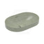 530x340x175mm Fienza Aluca Pill Semi-Inset Basin Ceramic Slim Edge Design Matt Olive