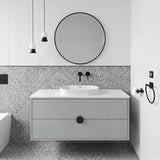 Fienza Aluca Oval Inset Basin Ceramic Slim Edge with Overflow 530x340x175mm - Colours Available