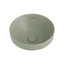 350x350x175mm Fienza Aluca Round Inset Basin Ceramic Slim Edge Design With Overflow Matt Olive