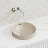350x350x175mm Fienza Aluca Round Inset Basin Ceramic Slim Edge With Overflow Various Colour