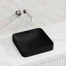 345x345x175mm Fienza Aluca Square Inset Basin Ceramic Slim Edge With Overflow Various Colour