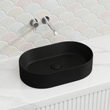 510x310x120mm Fienza Aluca Pill Ceramic Above Counter Basin Slim Edge Colours Available