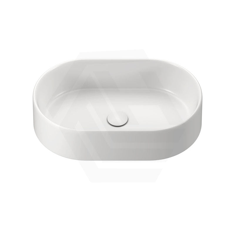 510x310x120mm Fienza Aluca Pill Ceramic Above Counter Basin Slim Edge Colours Available