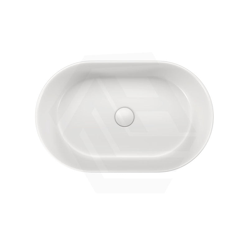 510x310x120mm Fienza Aluca Pill Ceramic Above Counter Basin Slim Edge Colours Available
