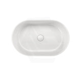 510x310x120mm Fienza Aluca Pill Ceramic Above Counter Basin Slim Edge Colours Available