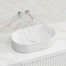 510x310x120mm Fienza Aluca Pill Ceramic Above Counter Basin Slim Edge Colours Available