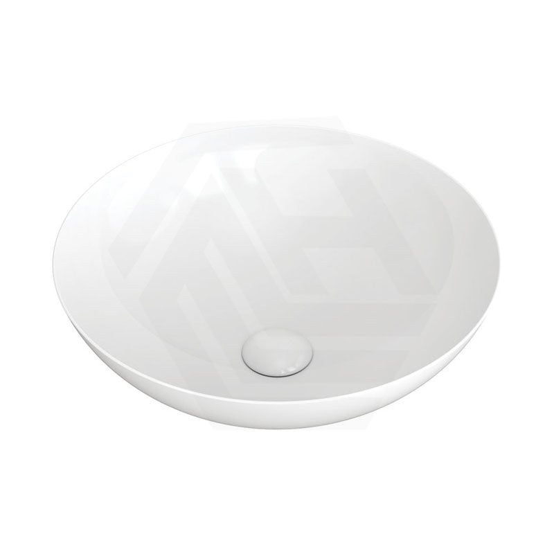 400x400x140mm Fienza Aluca Above Counter Basin Ceramic slim edge design Gloss White