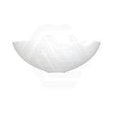 400x400x140mm Fienza Aluca Above Counter Basin Ceramic slim edge design Gloss White