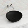 400x400x140mm Fienza Aluca Round Above Counter Basin Ceramic Slim Edge Colours Available
