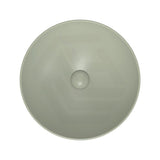 400x400x140mm Fienza Aluca Above Counter Basin Ceramic slim edge design Matt Olive