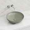 400x400x140mm Fienza Aluca Round Above Counter Basin Ceramic Slim Edge Colours Available