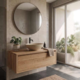 Fienza Aluca Round Above Counter Basin Ceramic Slim Edge 400x400x140mm - Variant Colours
