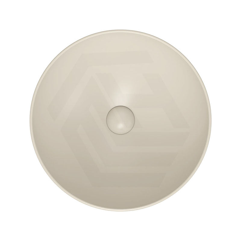 400x400x140mm Fienza Aluca Above Counter Basin Ceramic slim edge design Matt Khaki