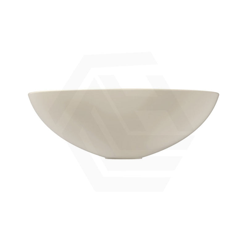 400x400x140mm Fienza Aluca Above Counter Basin Ceramic slim edge design Matt Khaki