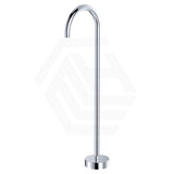 Fienza Kaya Floor Mounted Gooseneck Bath Spout Brass Outlet Variant Colour Available
