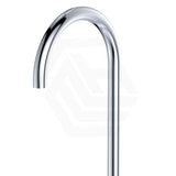 Fienza Kaya Floor Mounted Gooseneck Bath Spout Brass Outlet Variant Colour Available