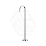 Fienza Kaya Floor Mounted Gooseneck Bath Spout Brass Outlet Variant Colour Available