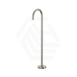 Fienza Kaya Floor Mounted Gooseneck Bath Spout Brass Outlet Variant Colour Available