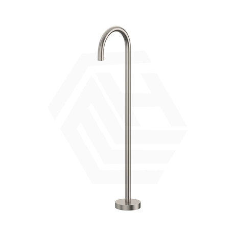 Fienza Kaya Floor Mounted Gooseneck Bath Spout Brass Outlet Variant Colour Available