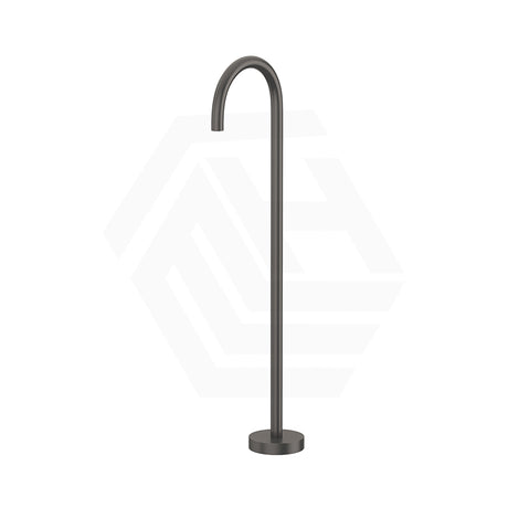 Fienza Kaya Floor Mounted Gooseneck Bath Spout Brass Outlet Variant Colour Available