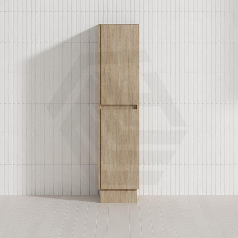 Fienza 350x350x1520mm Edge Freestanding Tall Boy Cabinet with Kickboard Variant Colour Available