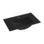 Fienza 750/900/1200Mm Dolce Matt Black Ceramic Bathroom Basin-Top Vanity Tops