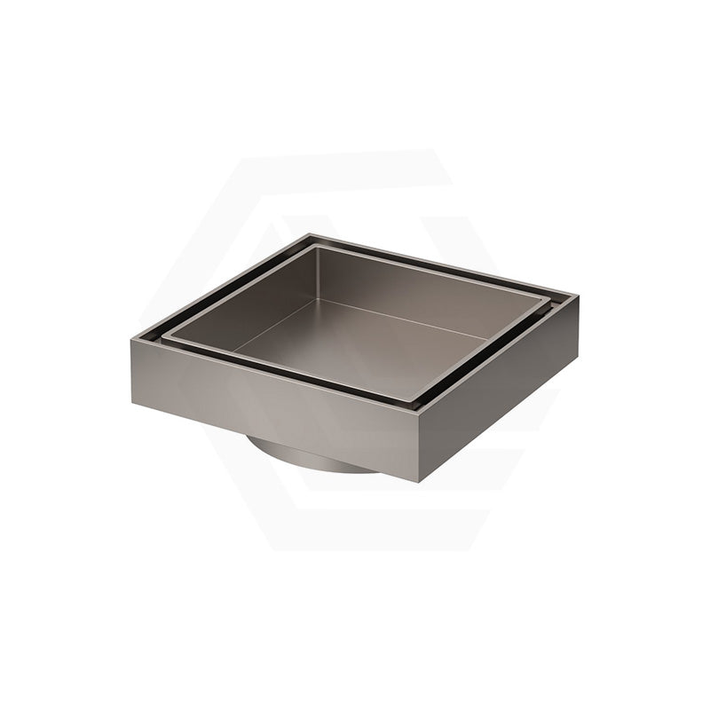 Fienza 100mm Square Tile 2-in-1 Floor Waste 88mm Outlet Variant Colour Available