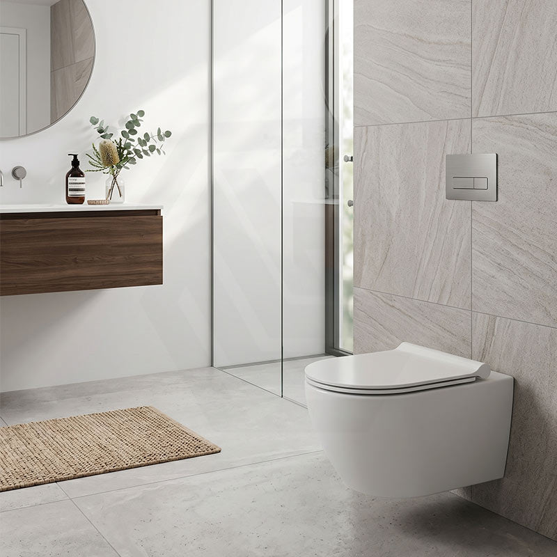 Fienza Lucero Toilet Seat UF Soft Close - Gloss White