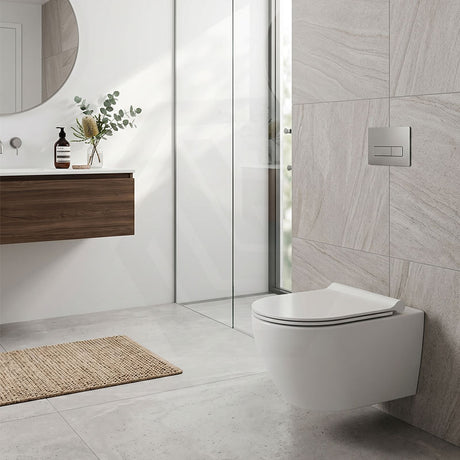 Fienza Lucero Toilet Seat UF Soft Close - Gloss White