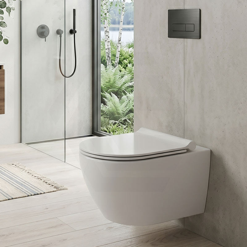 Fienza Lucero Toilet Seat UF Soft Close - Gloss White