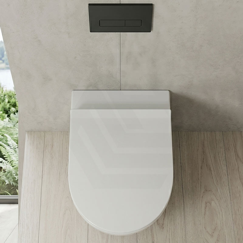 Fienza Lucero Toilet Seat UF Soft Close - Gloss White