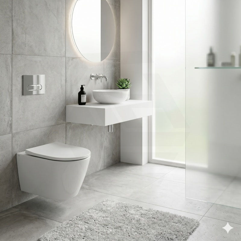 Fienza Luciana Toilet Seat UF Soft Close Gloss White