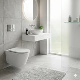 Fienza Luciana Toilet Seat UF Soft Close Gloss White