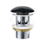 Fienza Ceramic Cap Basin Pop-Up Waste 32mm With Overflow Matt Black