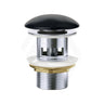Fienza Ceramic Cap Basin Pop-Up Waste 32mm With Overflow Matt Black