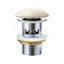 Fienza Ceramic Cap Basin Pop-Up Waste 32mm With Overflow Matt Khaki