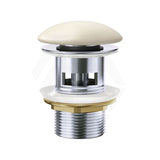 Fienza Ceramic Cap Basin Pop-Up Waste 32mm With Overflow Matt Khaki