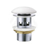 Fienza Ceramic Cap Basin Pop-Up Waste 32mm With Overflow Matt White