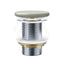 Fienza 32mm Flat Ceramic Cap Basin Pop-Up Waste NO Overflow Matt Olive