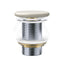 Fienza 32mm Flat Ceramic Cap Basin Pop-Up Waste NO Overflow Matt Khaki
