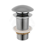 Fienza Ceramic Cap Pop-Up Waste 32mm NO Overflow for Bathroom Basins Matte Light Grey