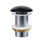 Fienza Ceramic Cap Basin Pop-Up Waste 32mm NO Overflow Matt Black
