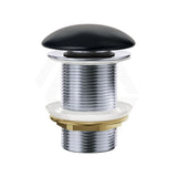 Fienza Ceramic Cap Basin Pop-Up Waste 32mm NO Overflow Matt Black
